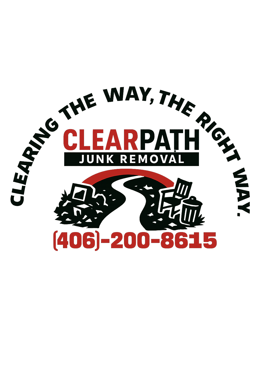ClearPath Junk Removal Logo